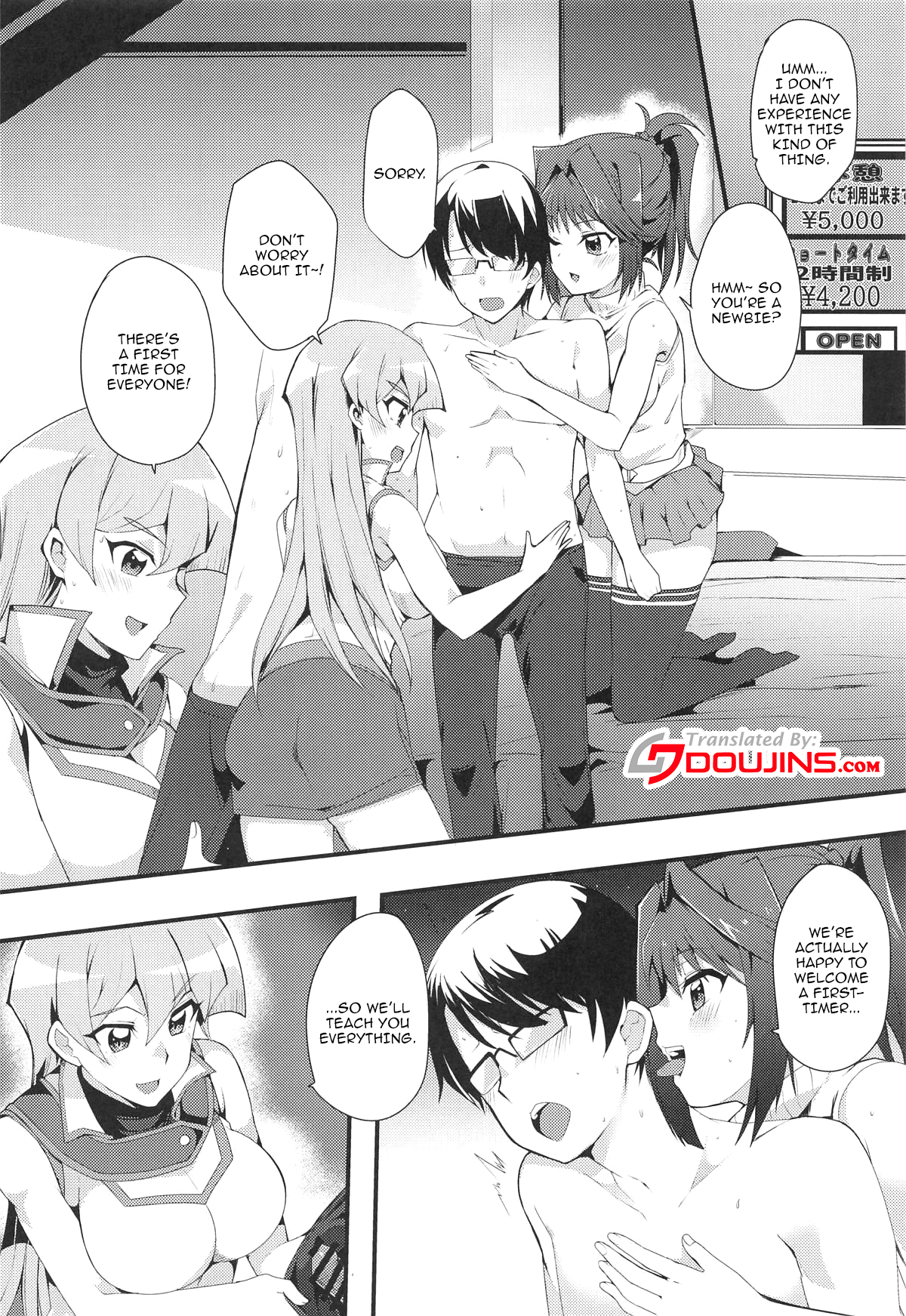 Hentai Manga Comic-Let's Have A Raw Duel-Read-5